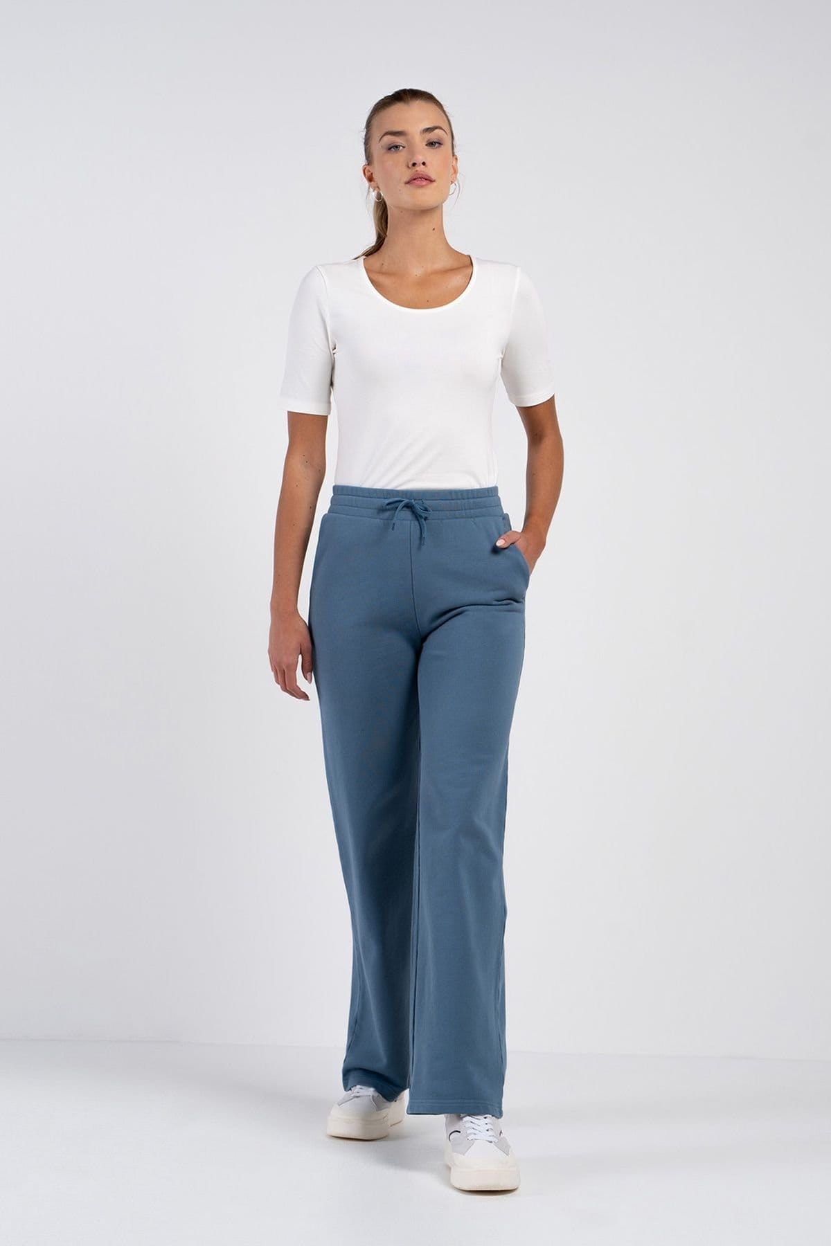 Kettlewell Duck Egg Blue Joggers for Women
