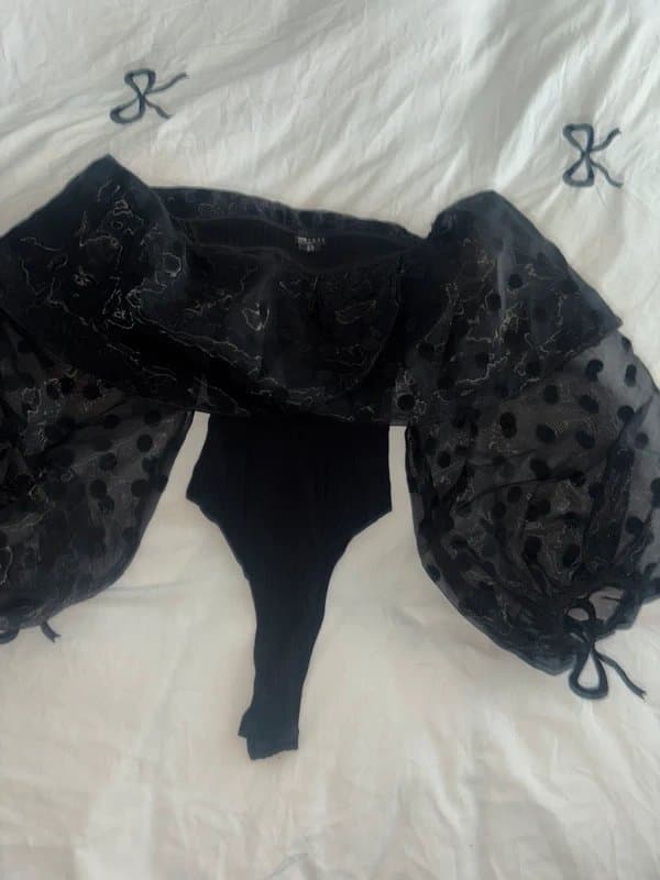 Asos luxe ASOS luxe polka dot bodysuit