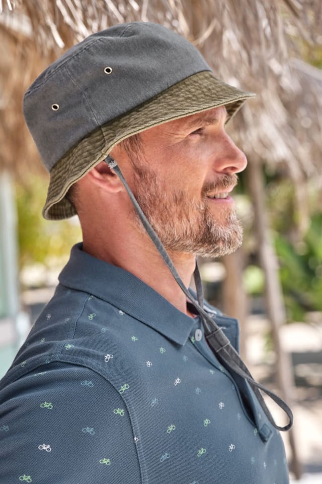 WoolOvers WoolOvers Men's Men's Contrast Bucket Hat - 2