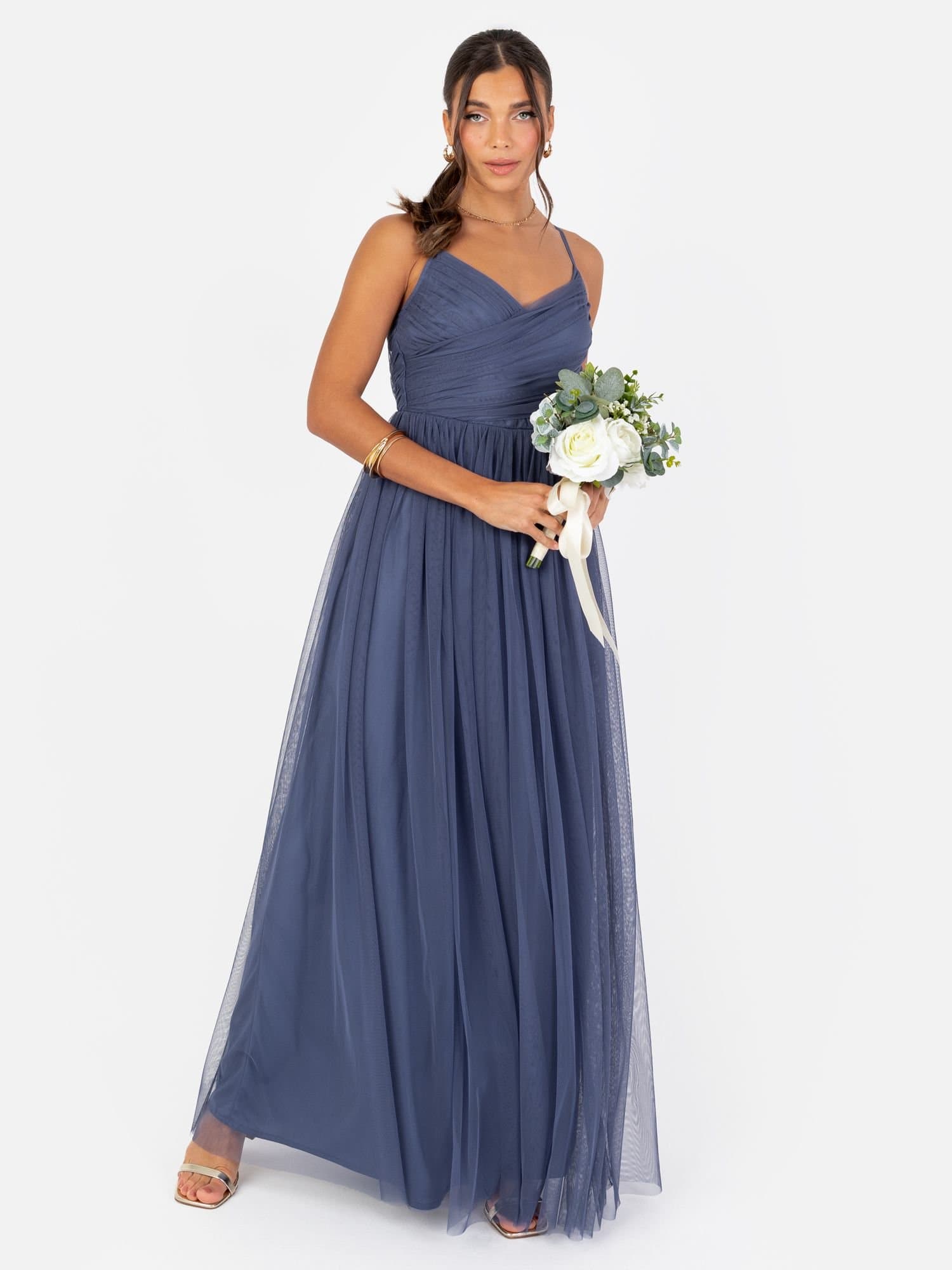 Anaya with Love Anaya with Love Women's Cami Maxi Dress in Blue