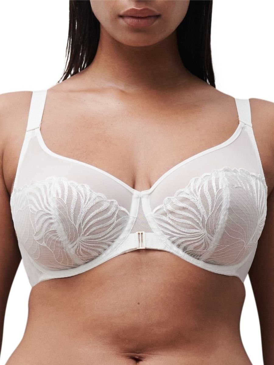 Chantelle Chantelle Women's Legend Very Covering Full Cup Bra in White