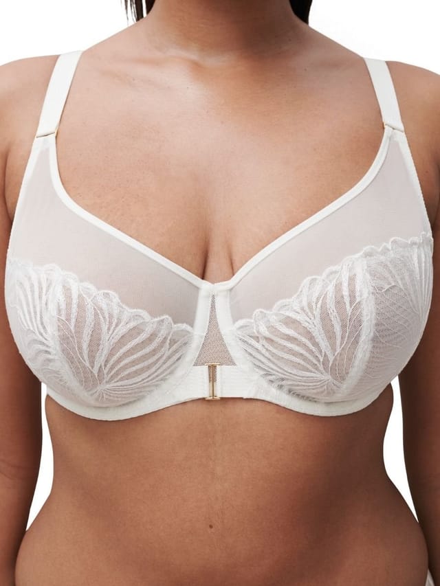 Chantelle Chantelle Women's Legend Very Covering Full Cup Bra in White - 3