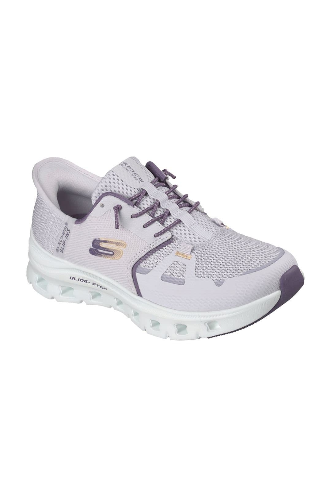 Skechers Skechers Women's GLIDE-STEP PRO Mesh Bungee Slip-Ins Lavender