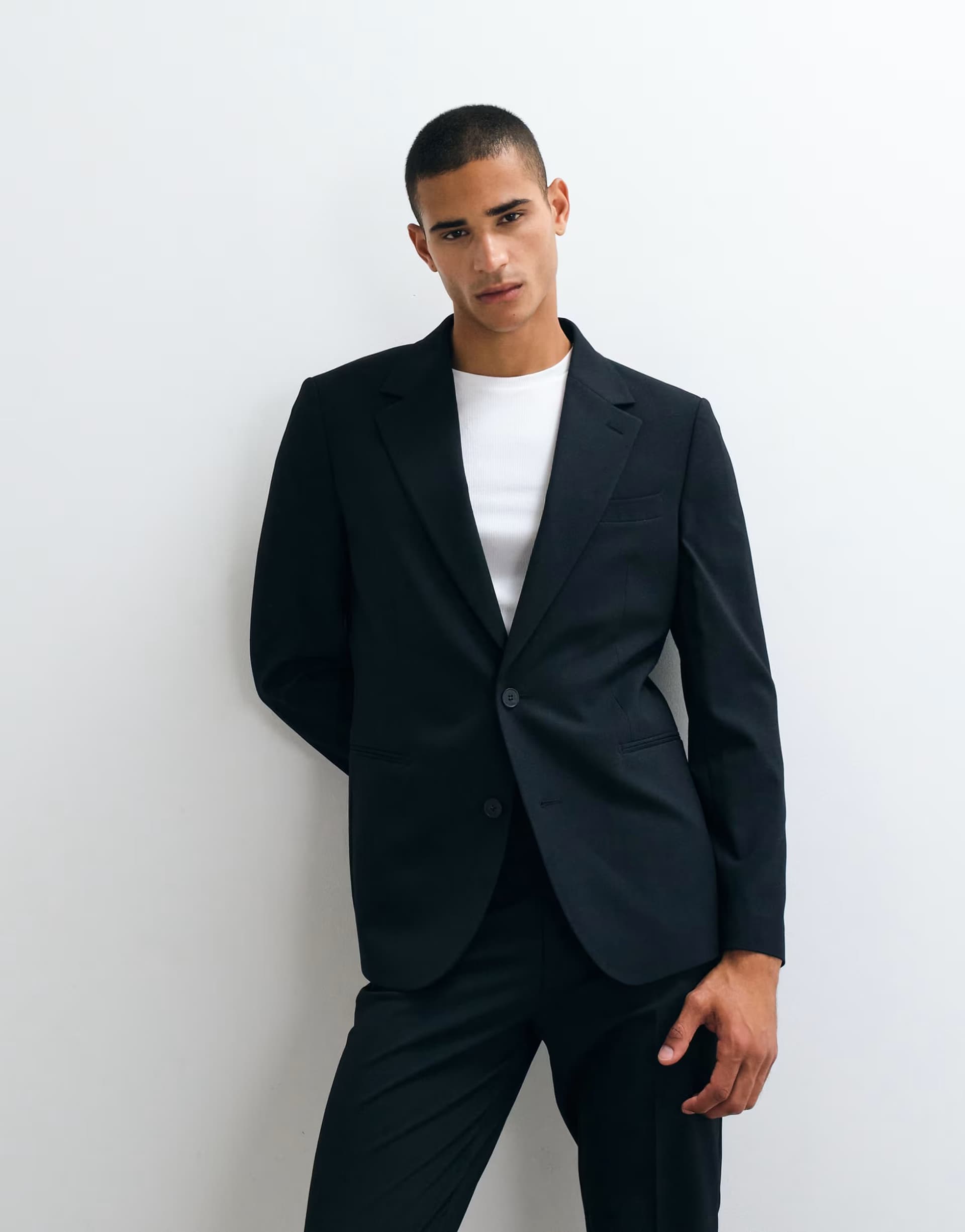 ASOS ASOS DESIGN slim suit blazer in navy