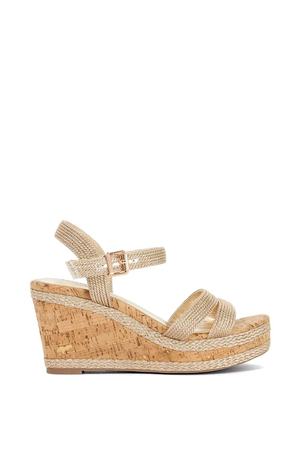 Dune London Dune London Women's 'Kipling' Wedges in Metallics