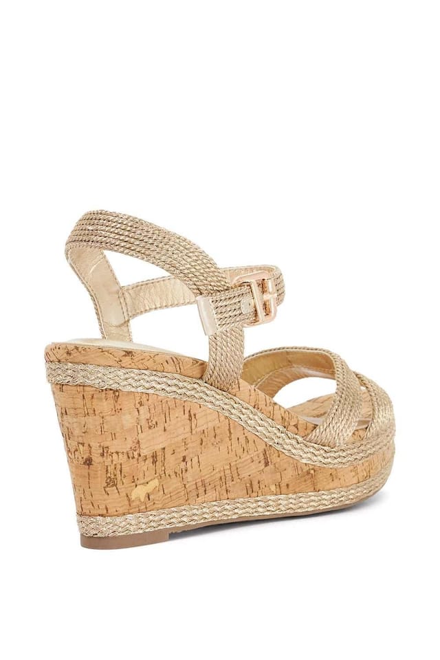 Dune London Dune London Women's 'Kipling' Wedges in Metallics - 3