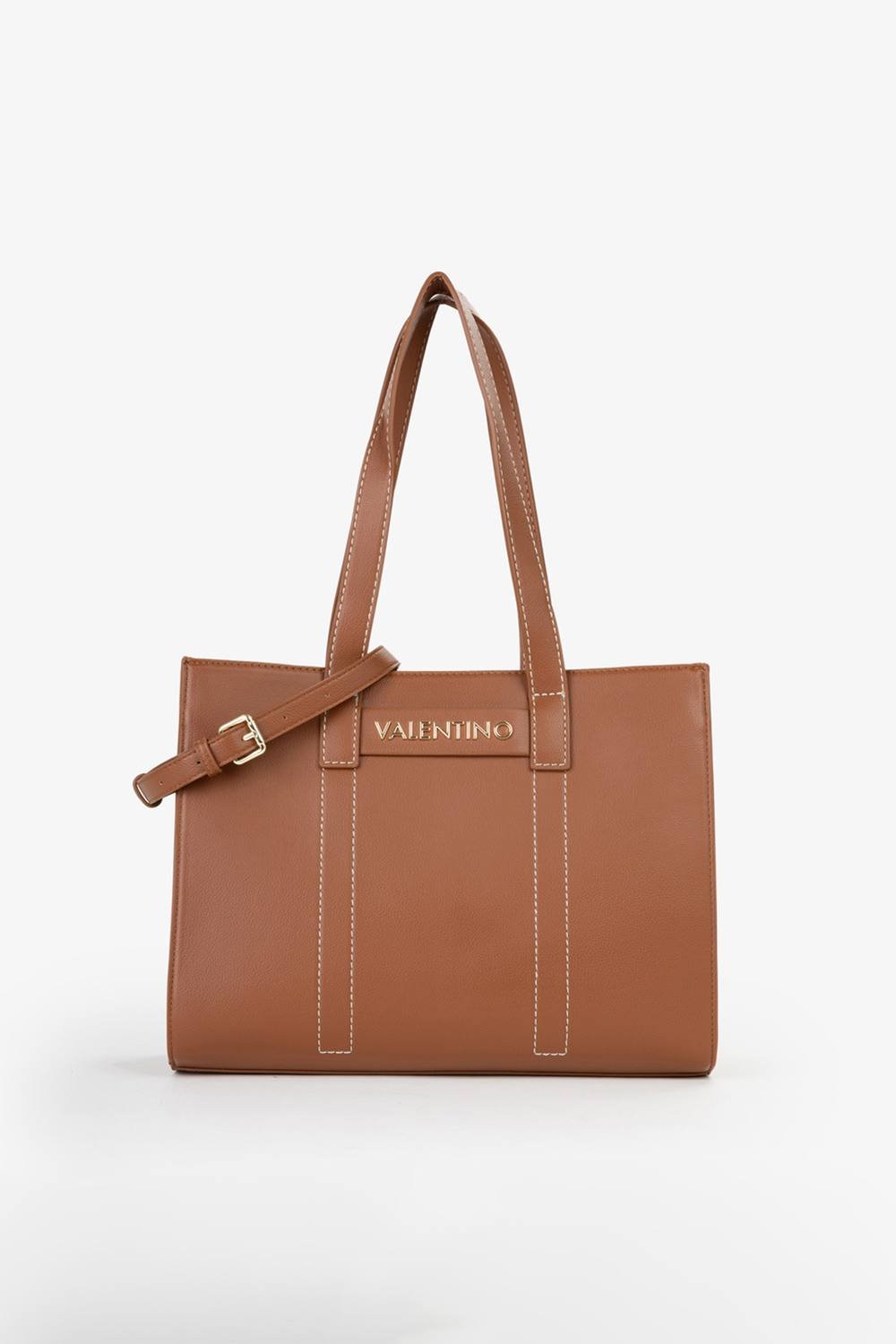 Valentino Bags Valentino Bags Women's Valentino Aury Shopper Bag Tan - 2