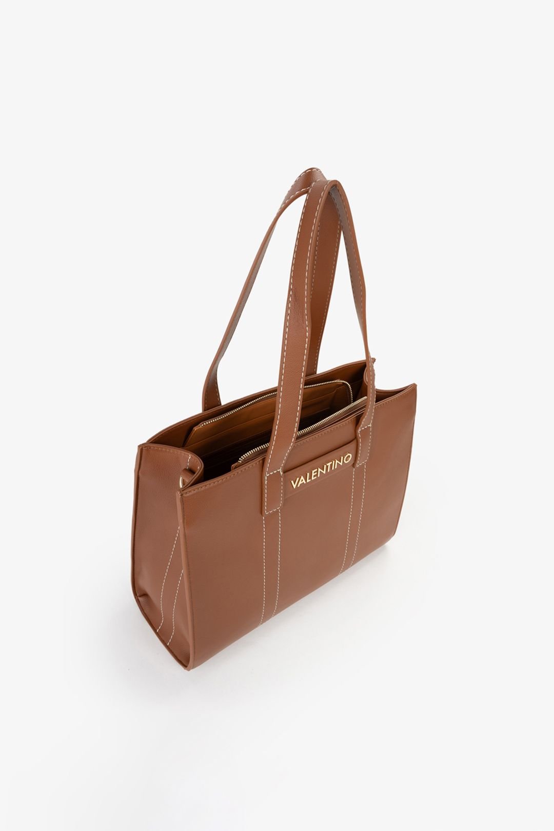 Valentino Bags Valentino Bags Women's Valentino Aury Shopper Bag Tan - 3