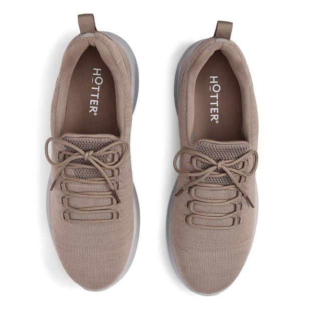 Hotter Hotter Men's 'Defender' Trainers in Taupe - 3