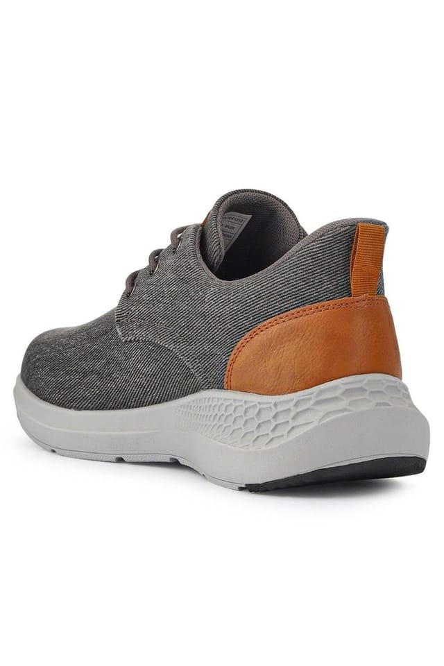 Pavers Pavers Men's Easy Step In Wide Fit Lightweight Trainers in Grey - 3