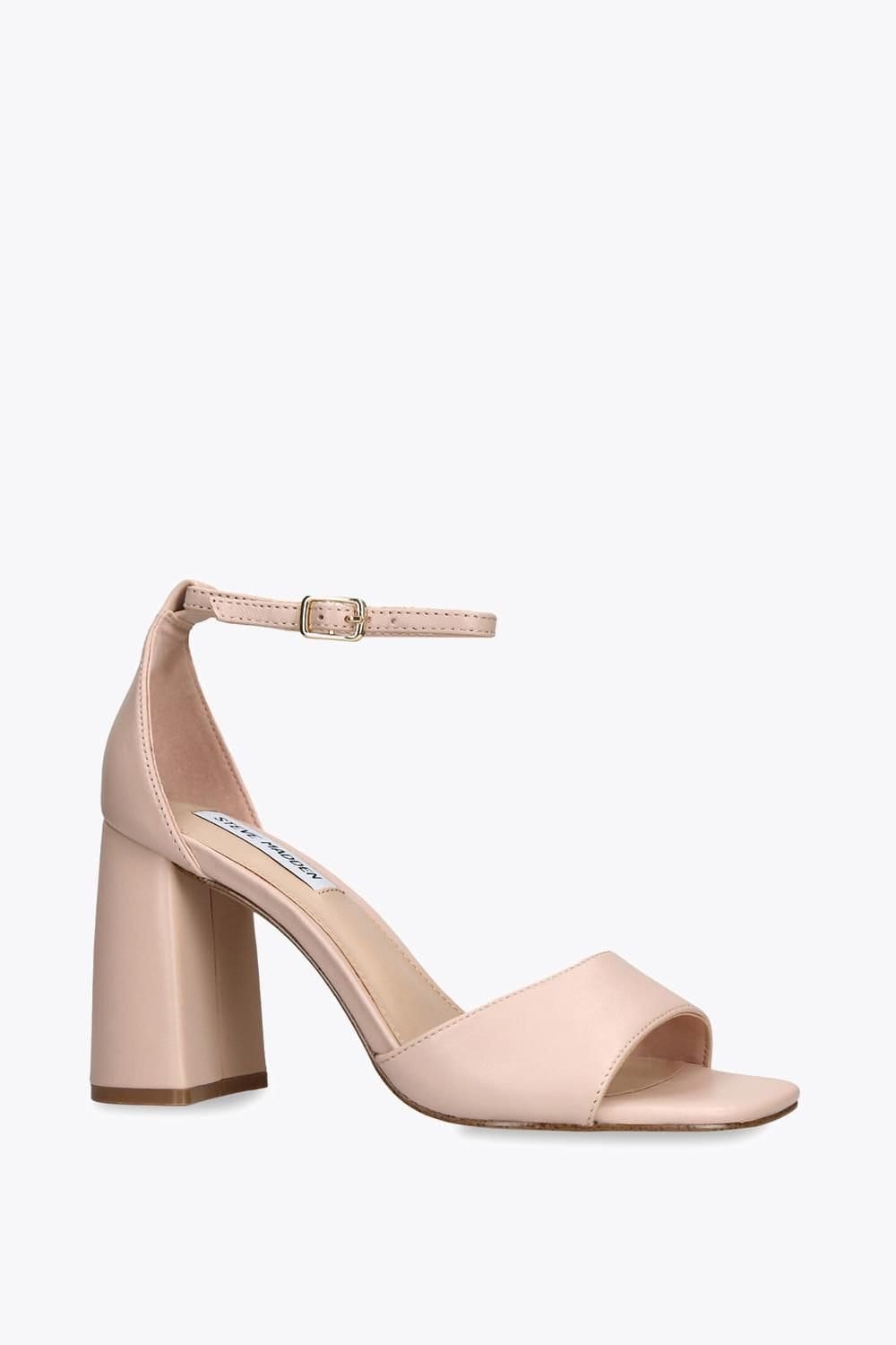 Steve Madden STEVE MADDEN Women's 'Missty Blush' Leather Heels in Pale Pink - 4