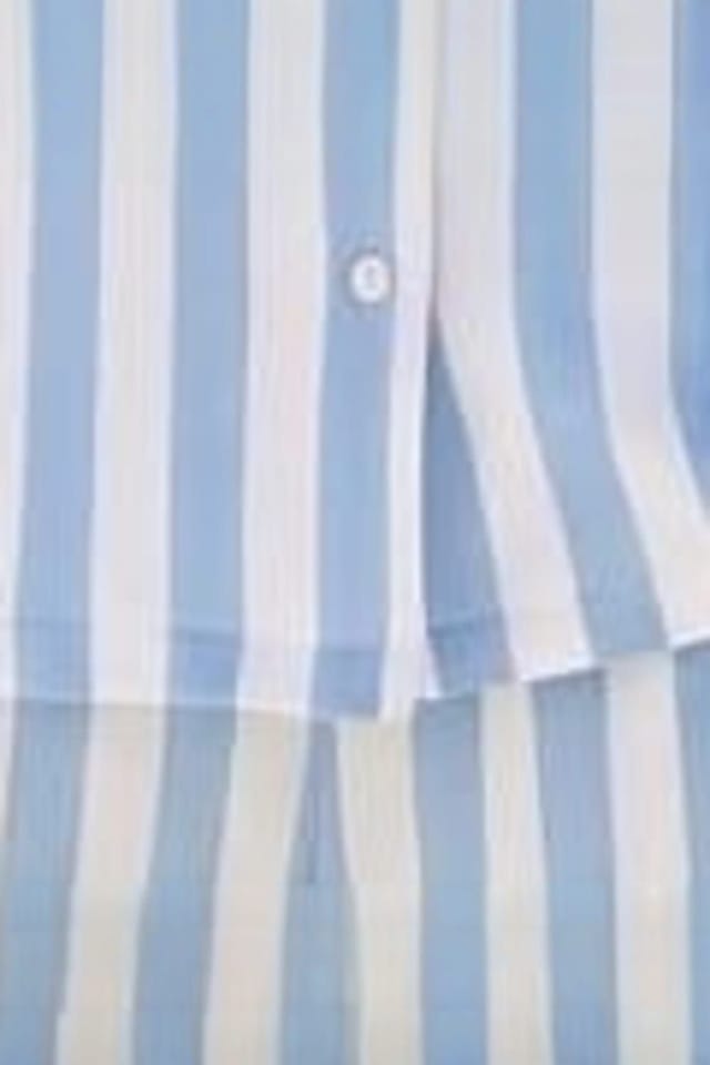 The Night Store The Night Store Women's Seaside Modal Pyjama Trouser Set in Baby Blue - 2