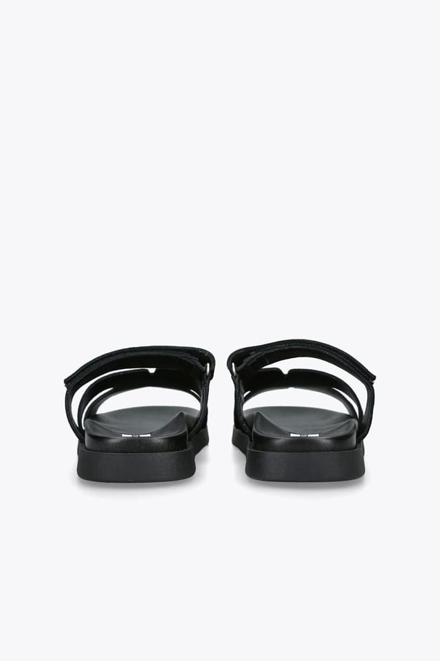 Steve Madden STEVE MADDEN Women's 'Missile E 015' Suede Sandals in Black - 3