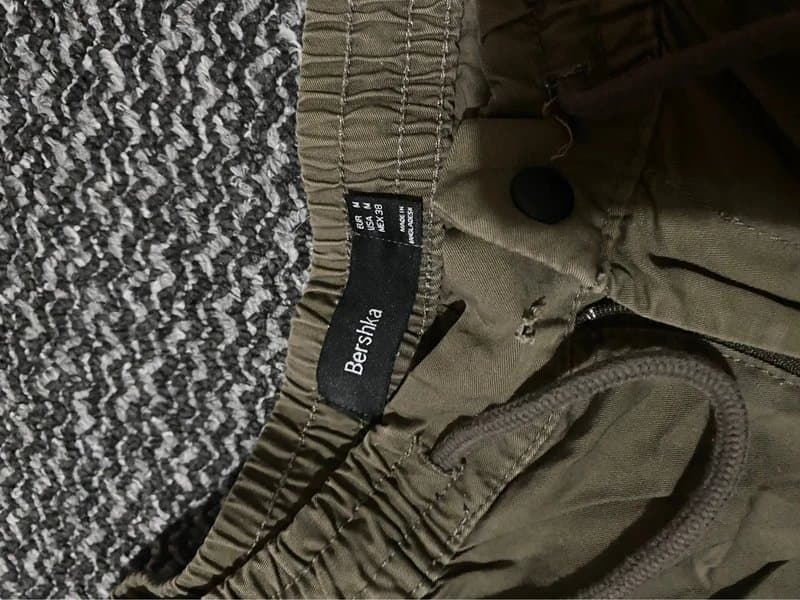Bershka Bershka men’s parachute pants