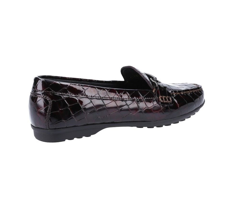Geox Geox Women's Elidia Moccasins in Wine - 2