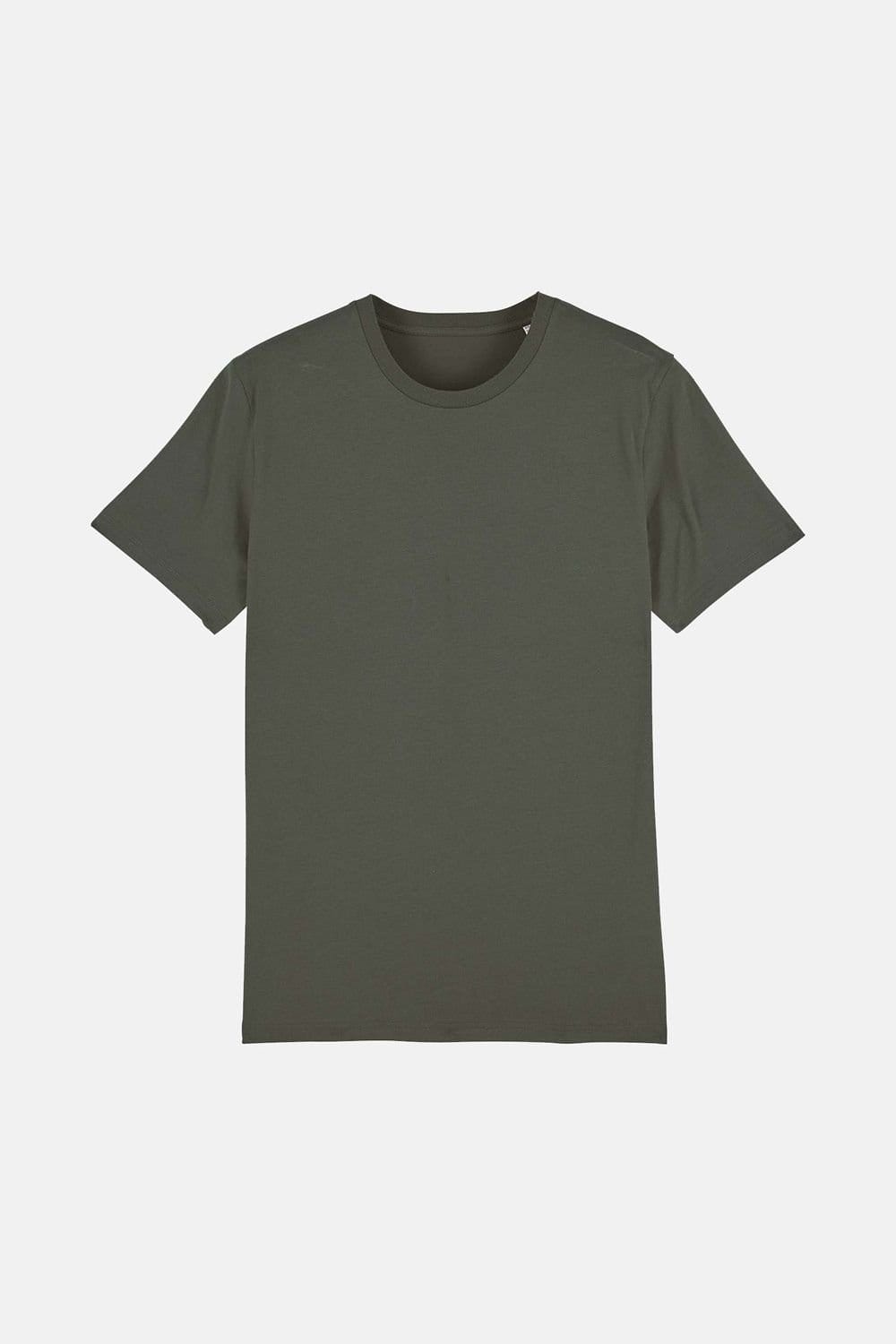 British Boxers British Boxers Men's "Khaki" 100% Cotton T-Shirt in Khaki - 4