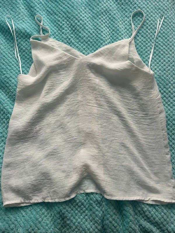 New Look Button up crop top size XS