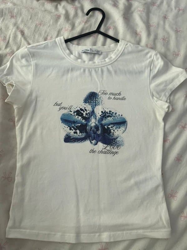 Bershka retro baby t