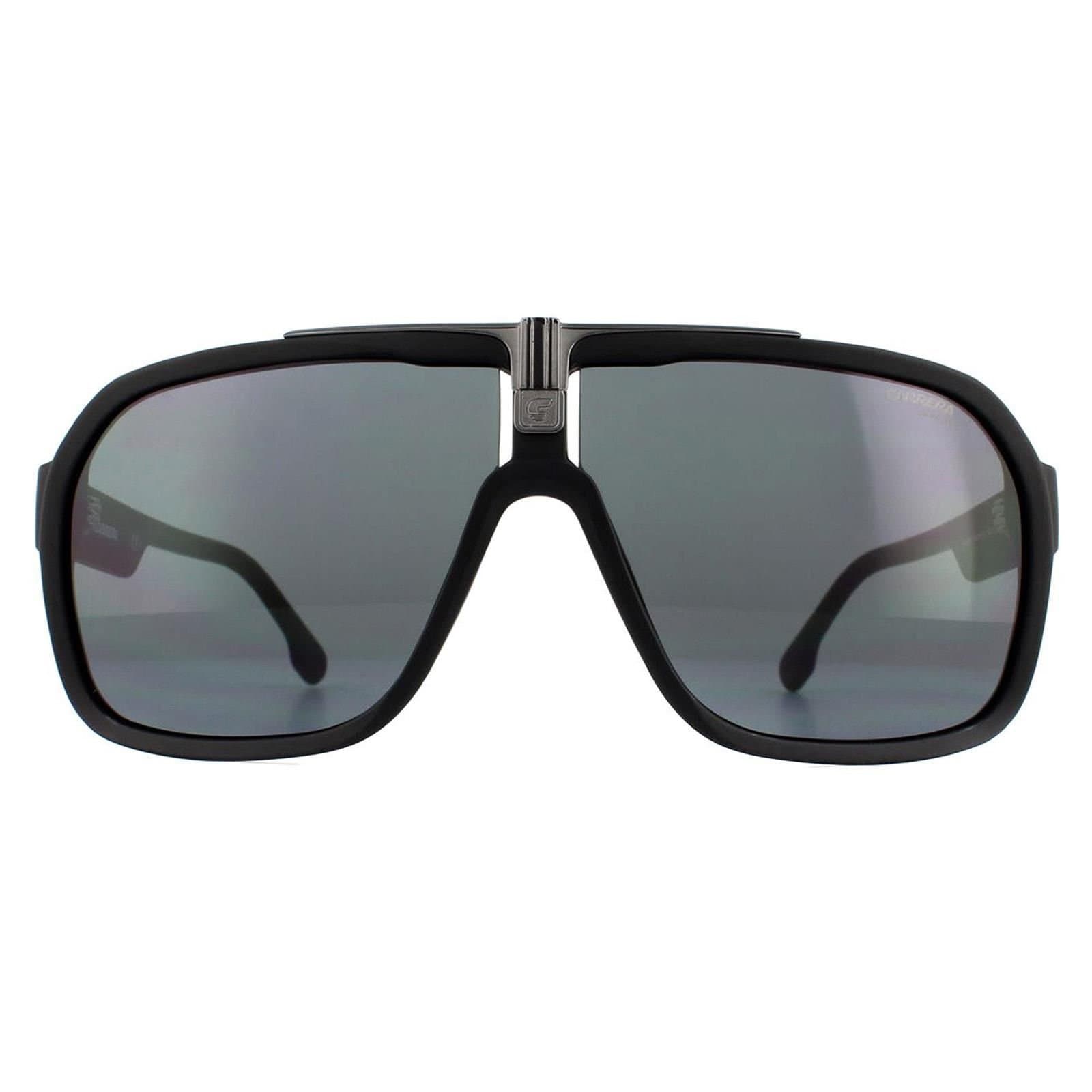 Carrera Carrera Men's Aviator Matte Black Grey Sunglasses