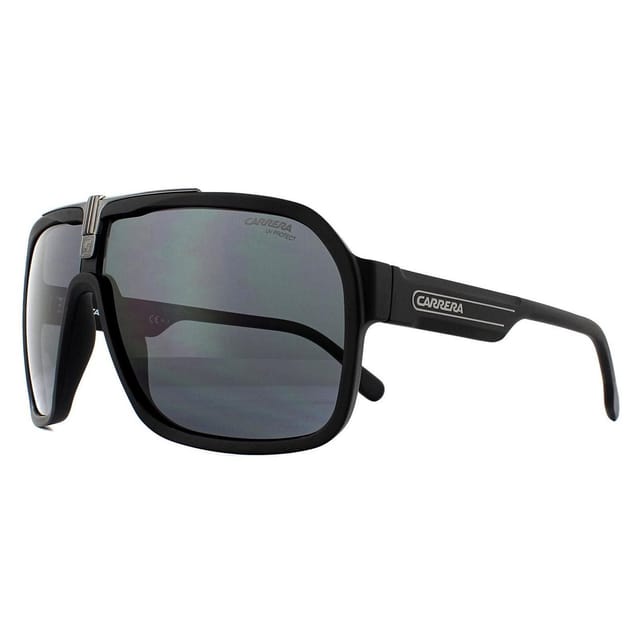 Carrera Carrera Men's Aviator Matte Black Grey Sunglasses - 2