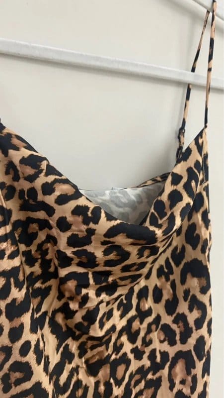 Never Fully Dressed Leopard Lace Patti Dress Size 6
