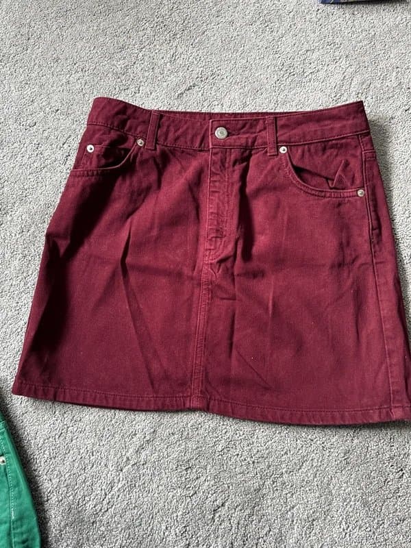 Topshop Topshop size 10 denim skirt bundle
