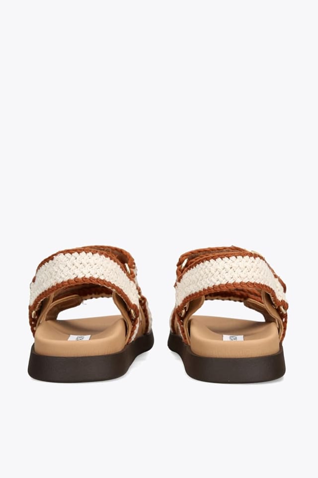 Steve Madden STEVE MADDEN Women's 'Mona Sandal Tan' Sandals in Light Brown - 3