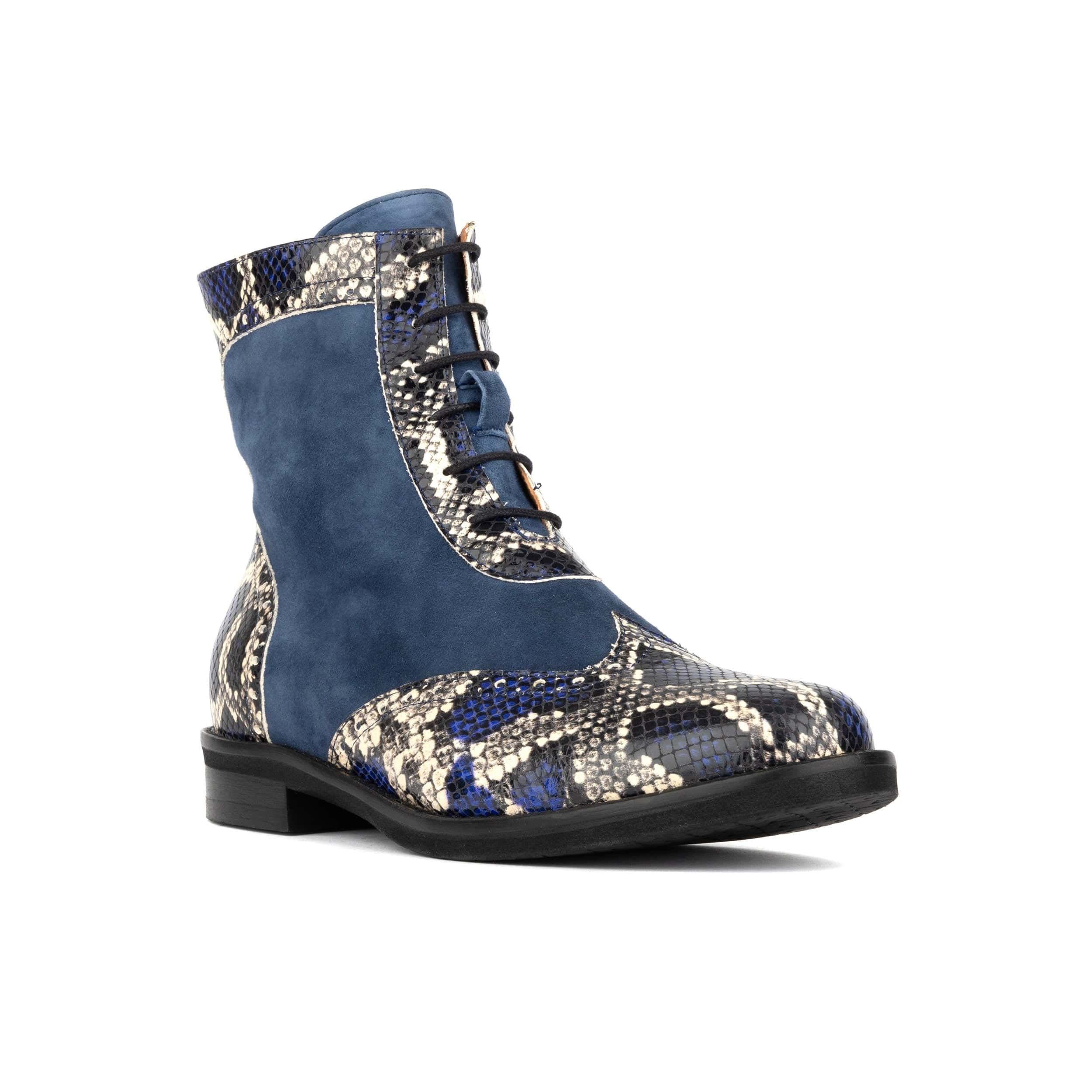 Embassy London Embassy London Women's Mantis - Blue Snake - 3