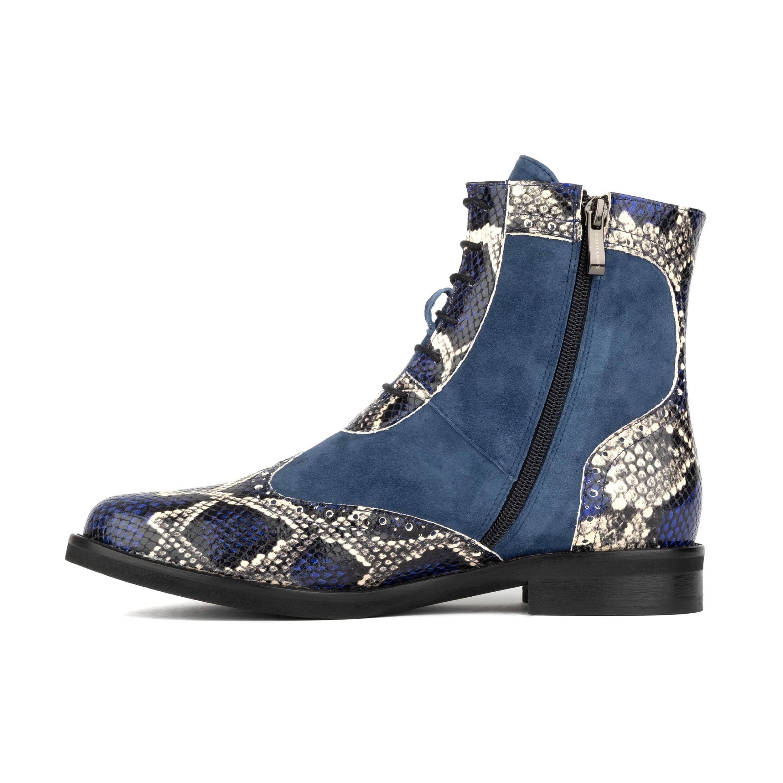 Embassy London Embassy London Women's Mantis - Blue Snake - 4
