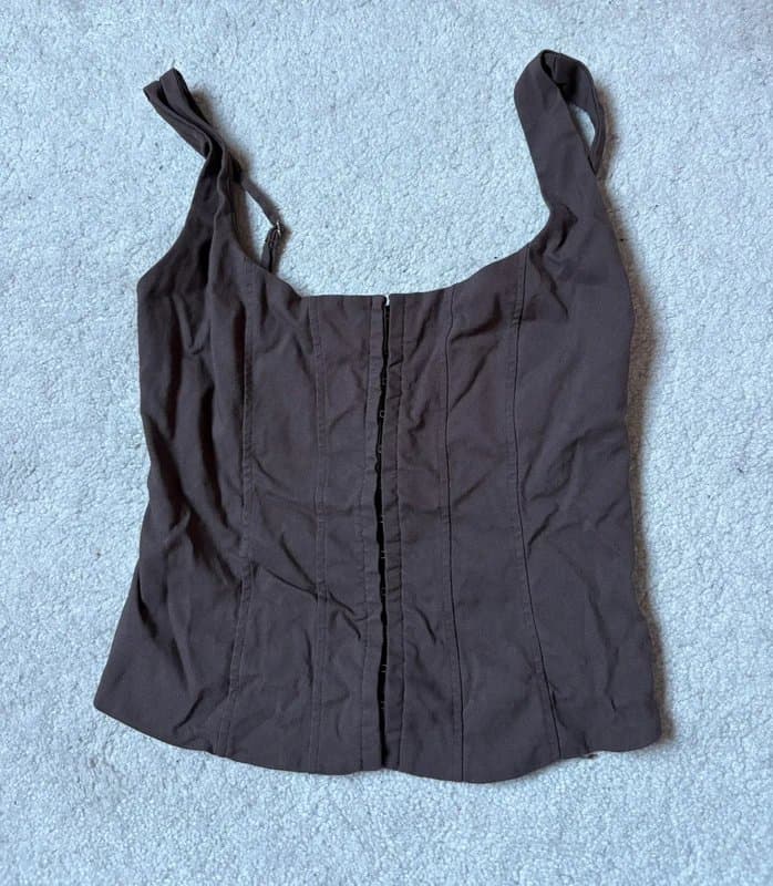 Bershka bershka corset style top