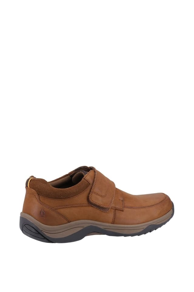 Hush Puppies Hush Puppies Men's 'Douglas' Classic Touch Fastening Shoes in Tan - 2