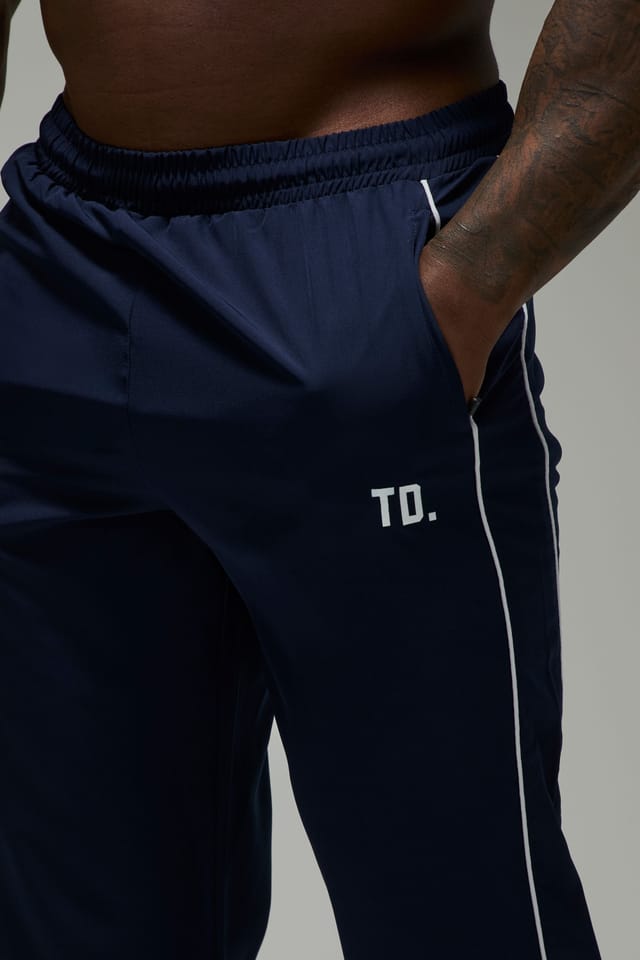 Training Dept. Training Dept. Men's Training Dept Regular Fit Cuffed Woven Joggers in Navy - 3