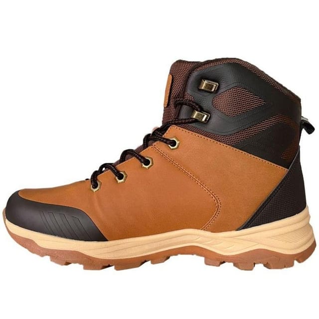 Lee Cooper Lee Cooper Men's Reflective Detail Ankle Boots in Brown - 3