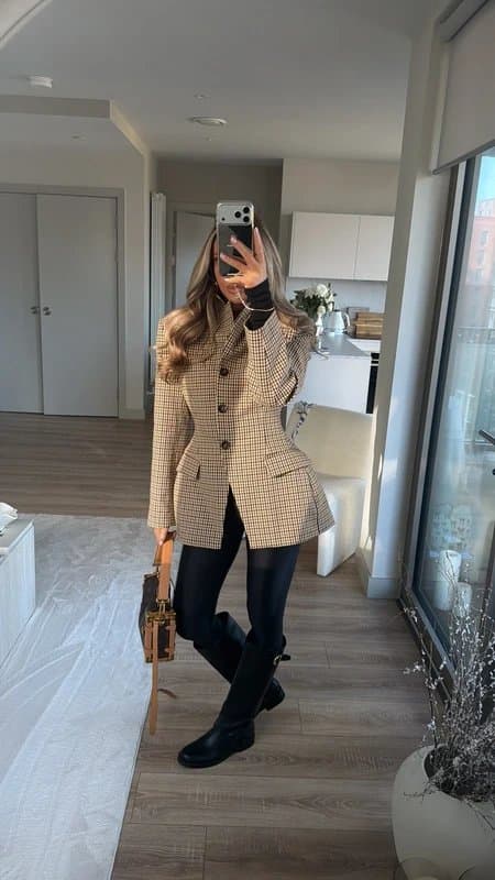 ASOS ASOS check blazer