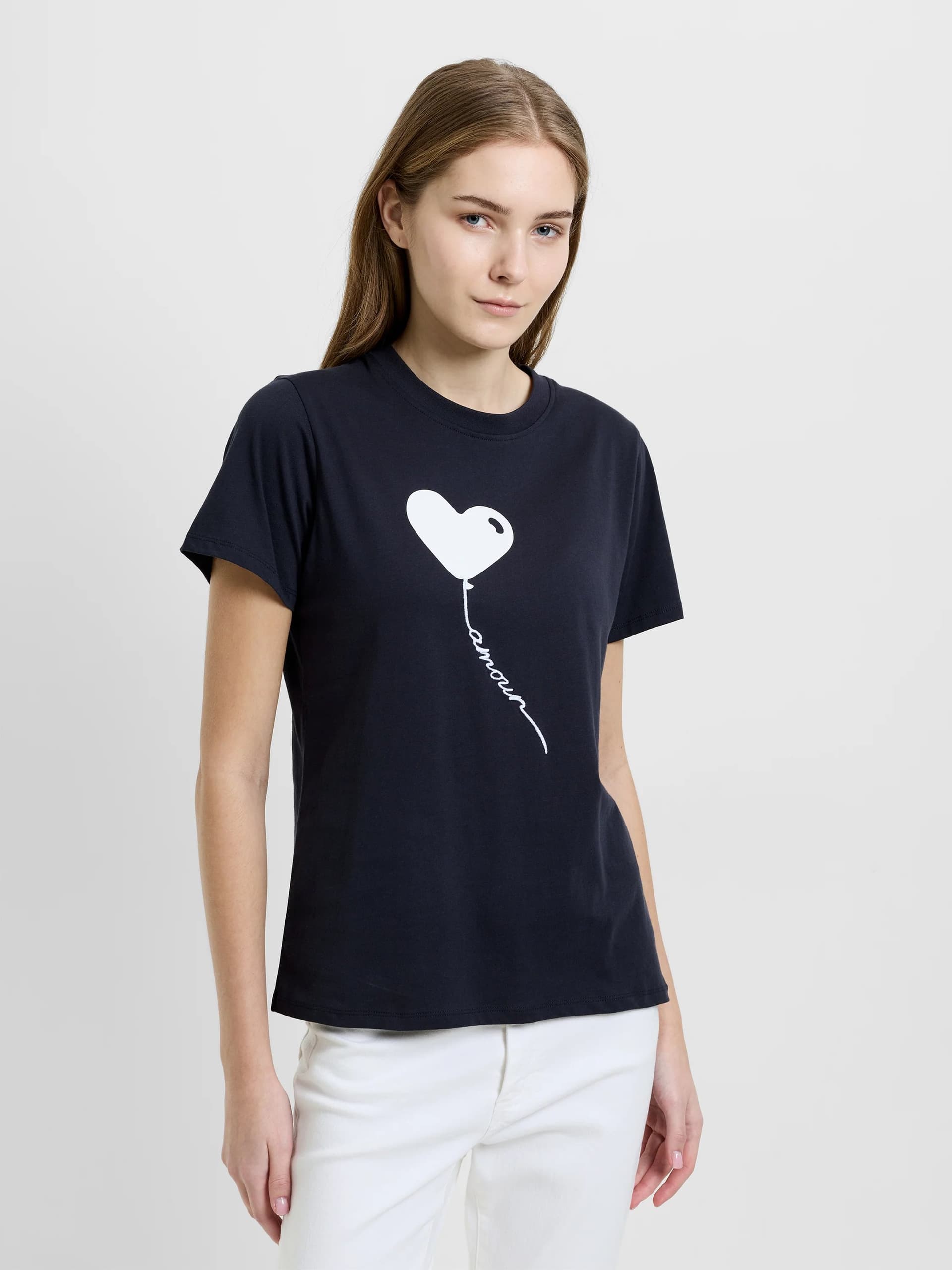 French Connection Balloon Amour Navy/white