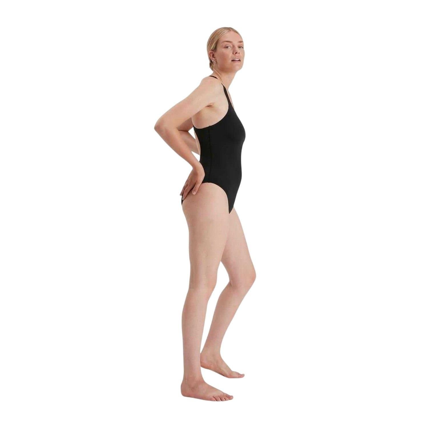 Speedo Speedo Women's Medalist One Piece Swimsuit in Black