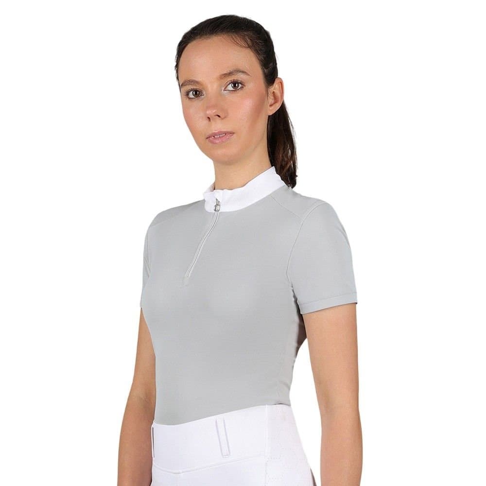 Coldstream Coldstream Women's Oxnam Competition Show Shirt in Light Grey