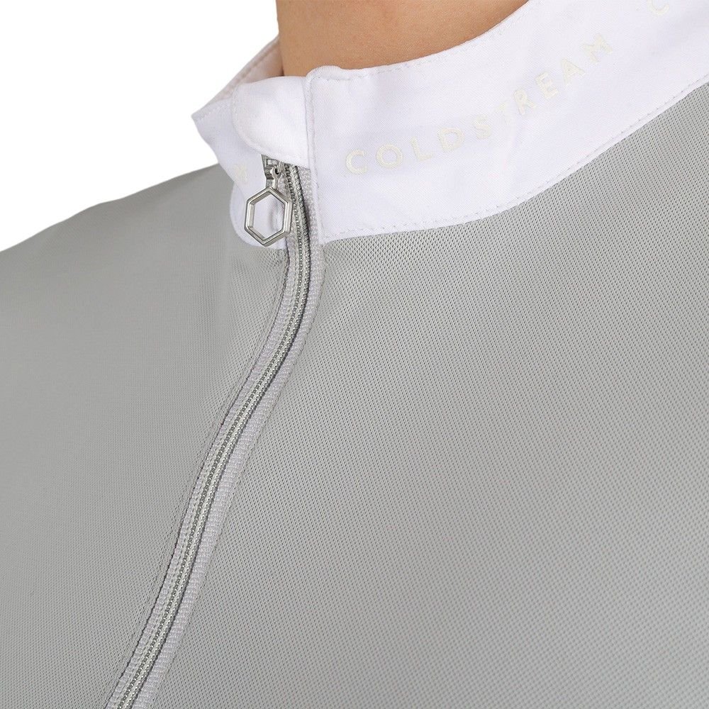 Coldstream Coldstream Women's Oxnam Competition Show Shirt in Light Grey - 3