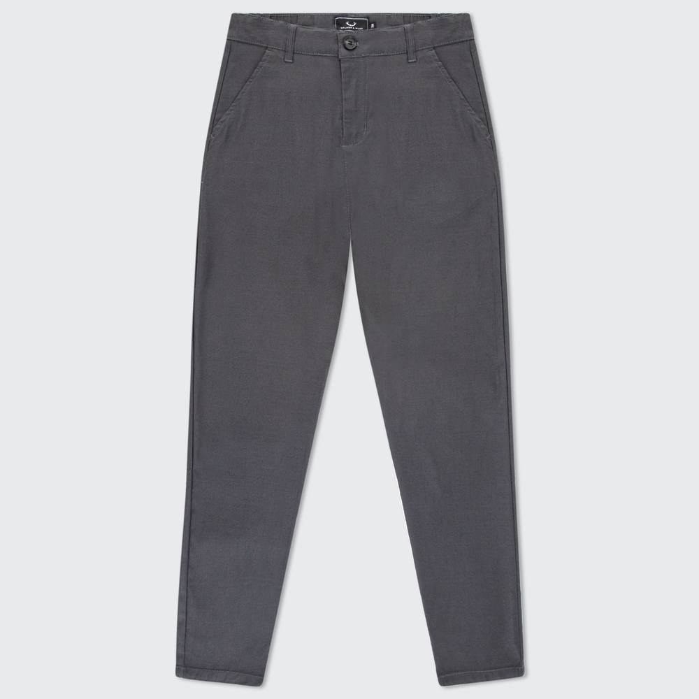 Walker & Hunt Walker & Hunt Men's Smart Pant in Charcoal - 2