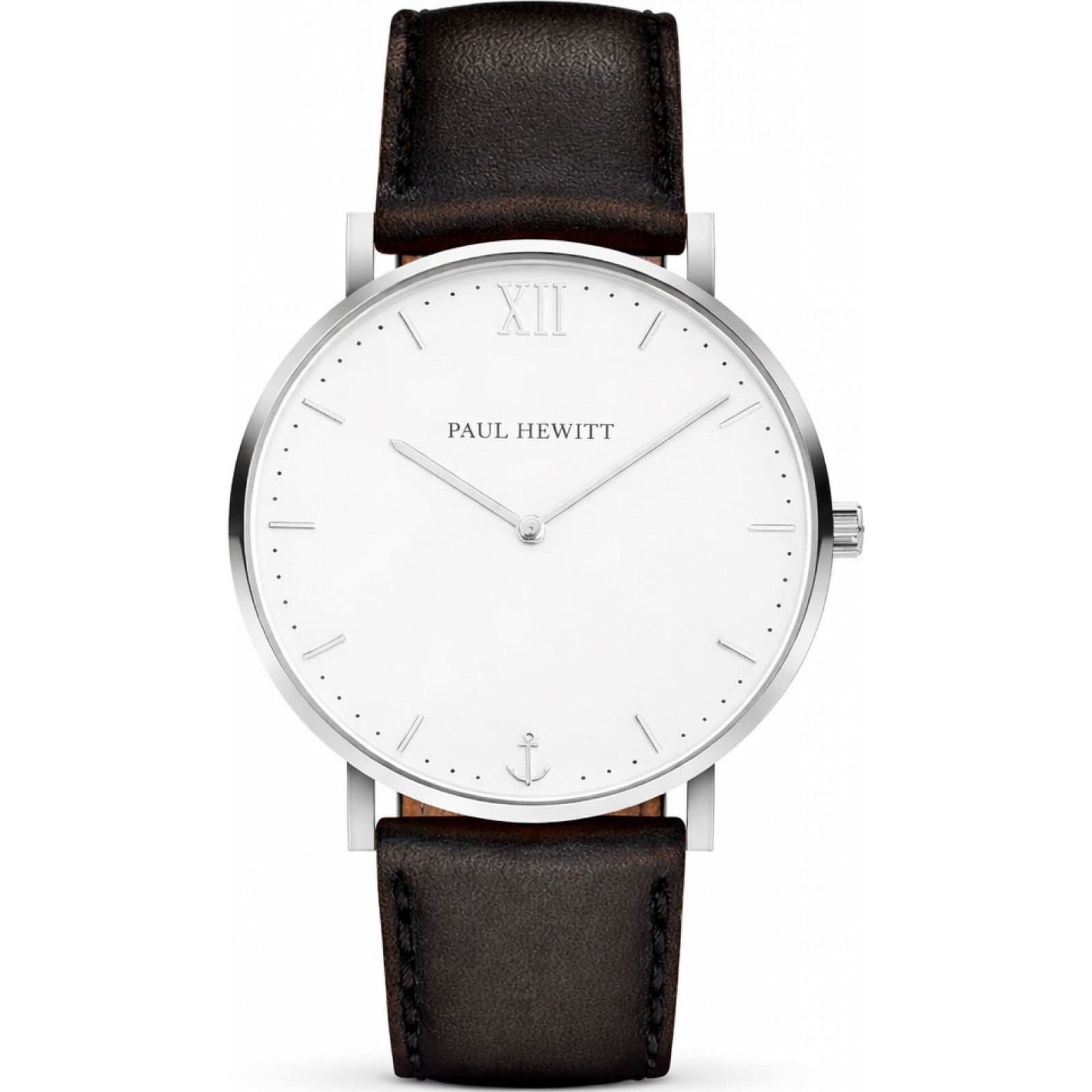 Paul Hewitt Paul Hewitt Men's SA-S-ST-W-2M Sailor Line 36mm Quartz Watch in Black