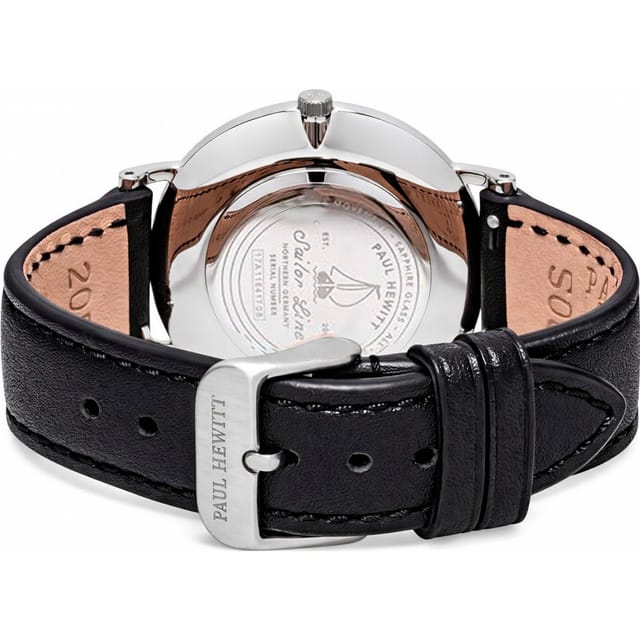 Paul Hewitt Paul Hewitt Men's SA-S-ST-W-2M Sailor Line 36mm Quartz Watch in Black - 2