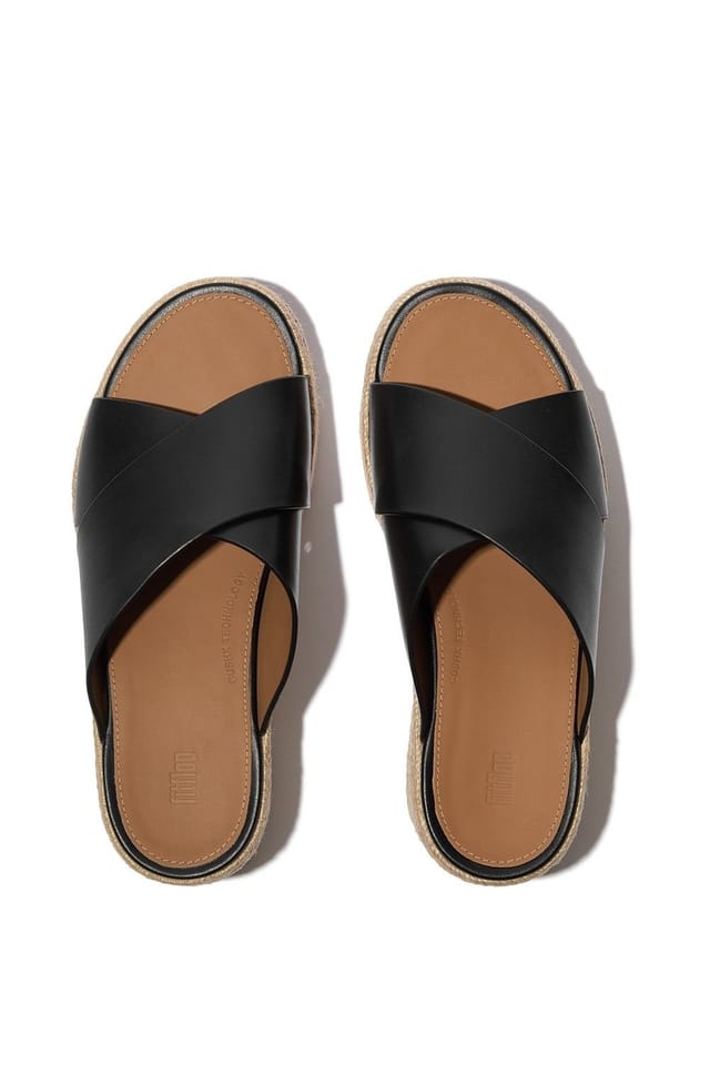 FitFlop FitFlop Women's Platfforms Espadrille Sandal in Black - 3