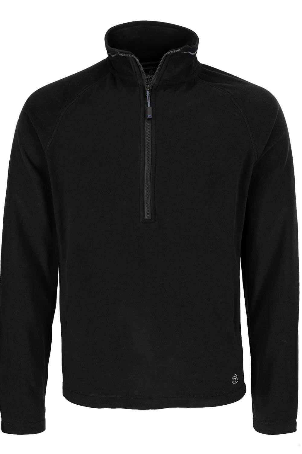 Craghoppers Craghoppers Men's 'Expert Corey 200' Insulated Half Zip Fleece in Black