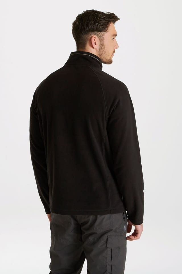 Craghoppers Craghoppers Men's 'Expert Corey 200' Insulated Half Zip Fleece in Black - 3