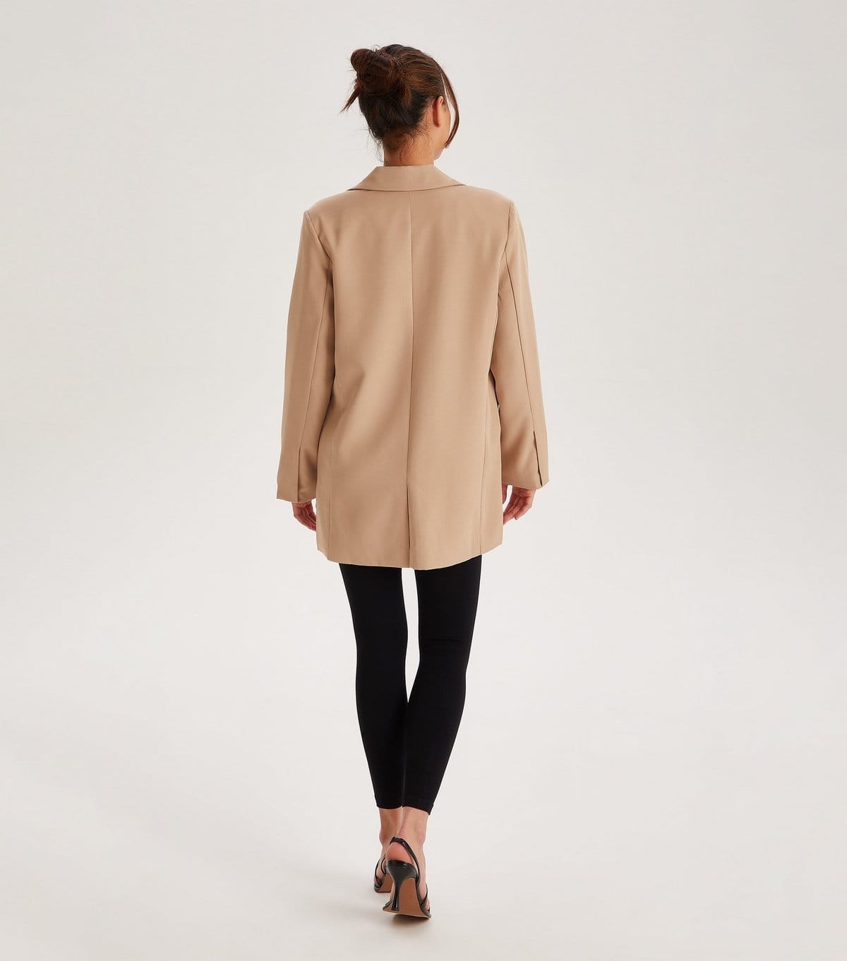 Urban Bliss Women's Stone Wrap Front Blazer Urban Bliss New Look - 4