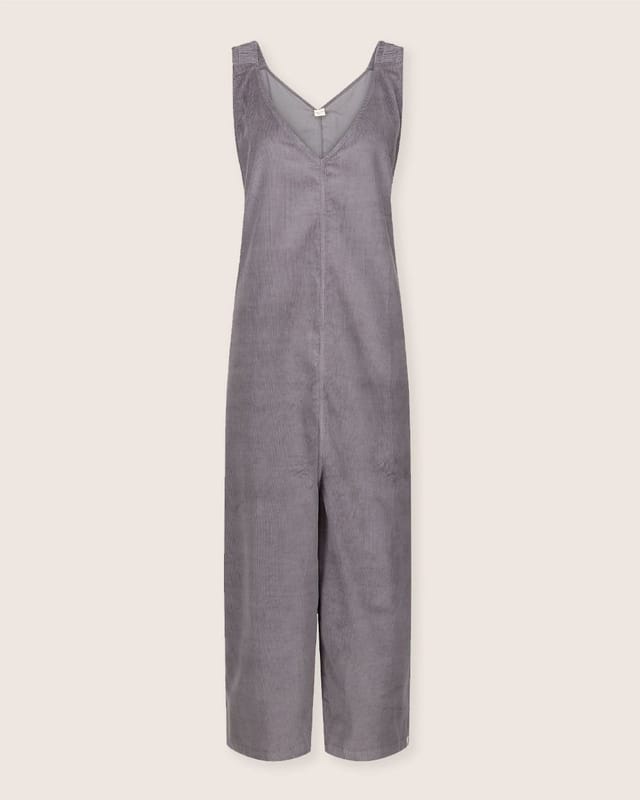 Turtledove London Turtledove London Women's Grace Grey Wide Leg Jumpsuit - 2