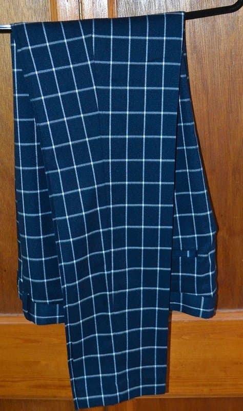 ASOS Mens Excellent New Skinny fit Blue Check Suit 34"
