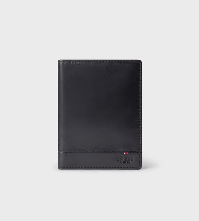 OSPREY LONDON OSPREY LONDON Men's The London Leather Passport Cover in Black - 2