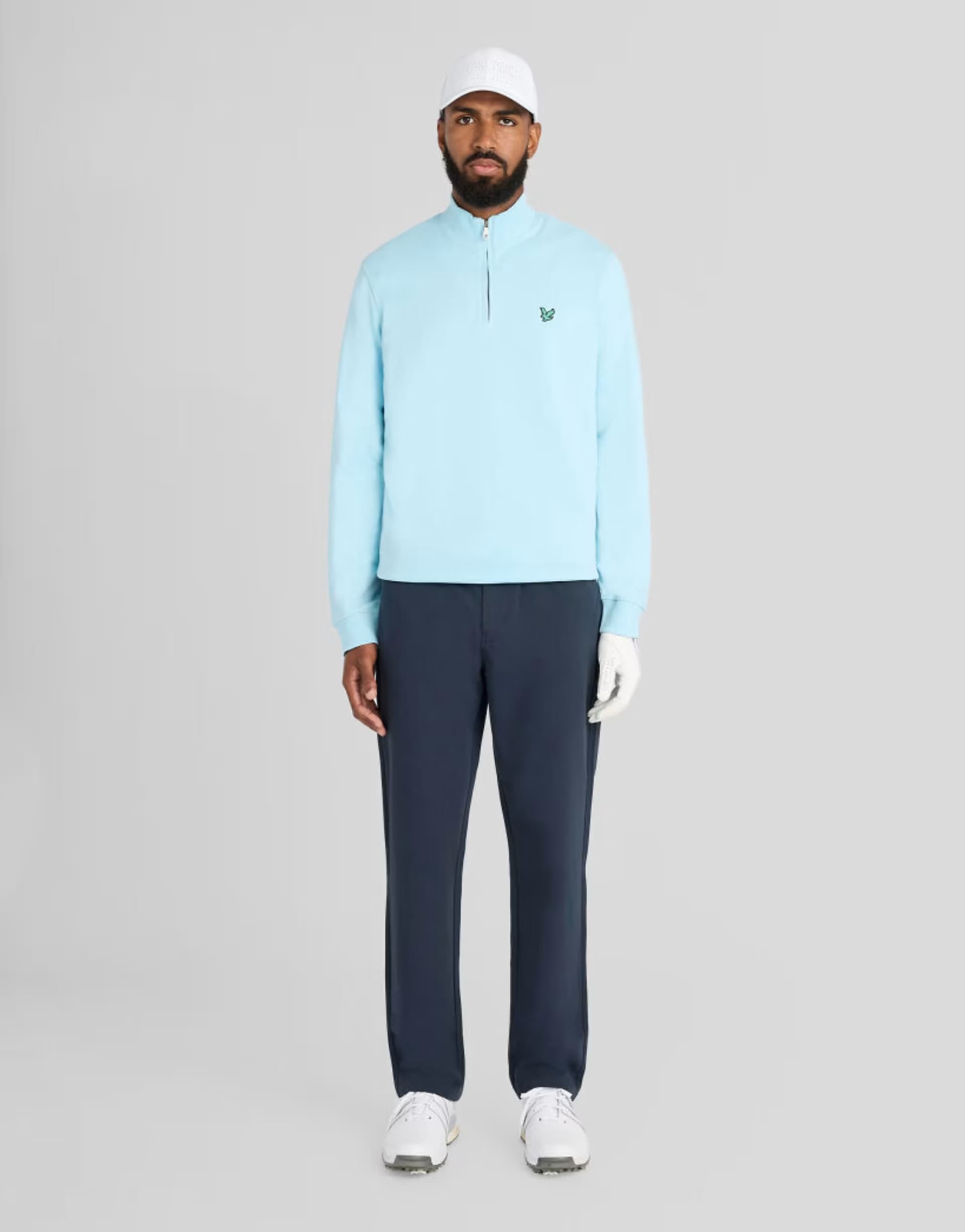 ASOS Lyle & Scott Trousers 5 pocket golf trousers in z271 dark navy