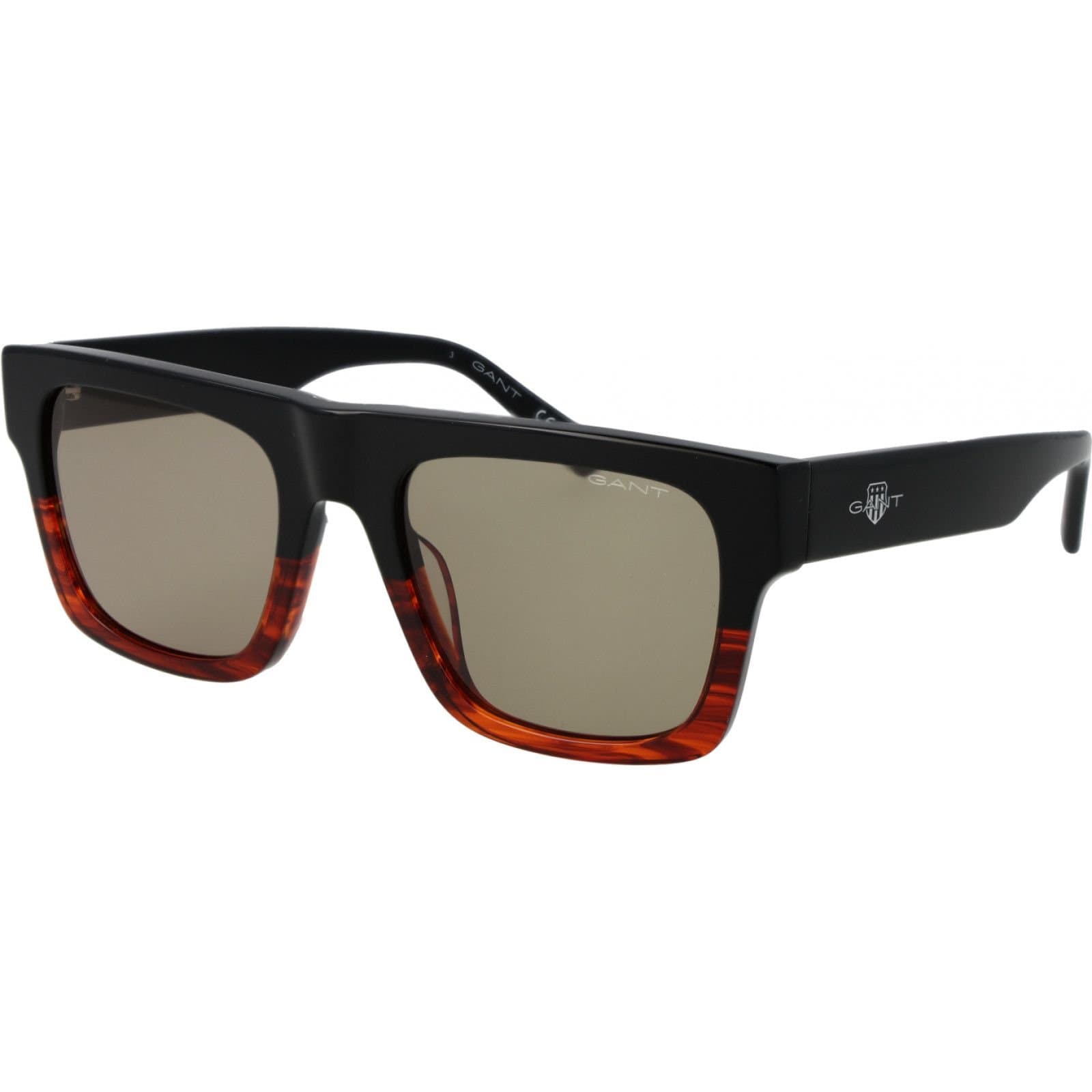Gant GANT Men's GA7231 5305N Square/Rectangle Sunglasses in Black